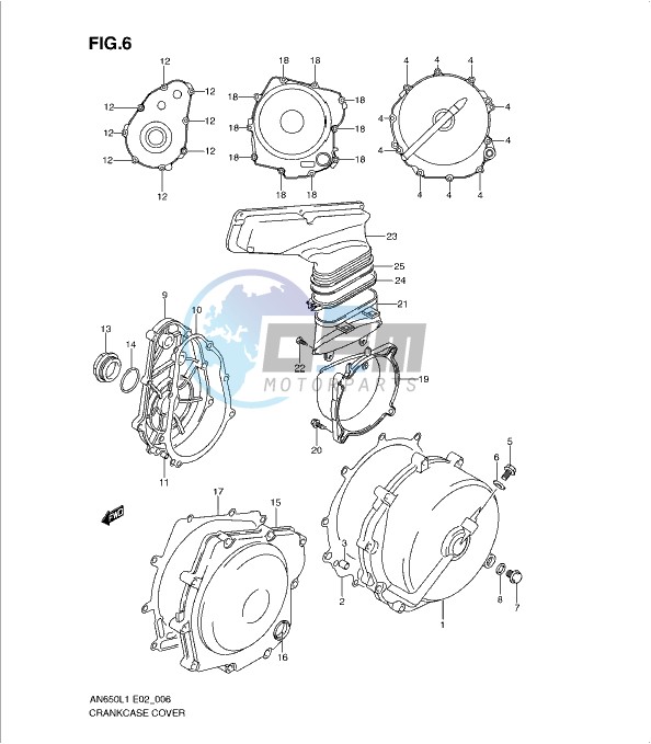 CRANKCASE COVER