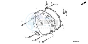 GL18009 Australia - (U) drawing CLUTCH COVER