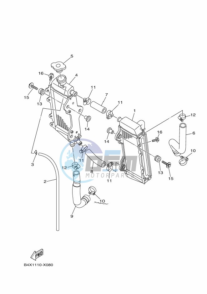 RADIATOR & HOSE