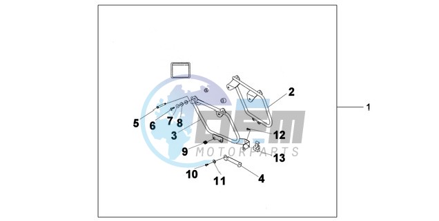 SADDLEBAG MOUNT B