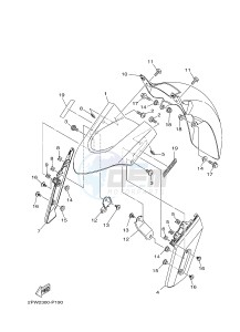 XP500A T-MAX 530 (2PW2) drawing FENDER