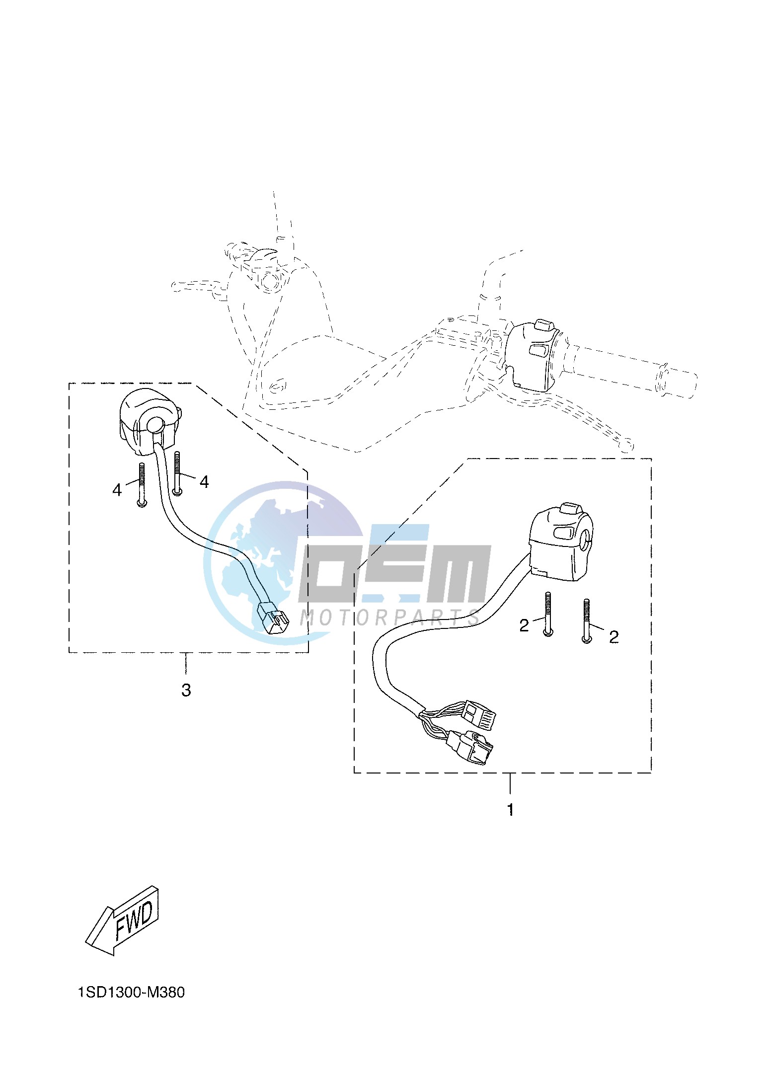 HANDLE SWITCH & LEVER