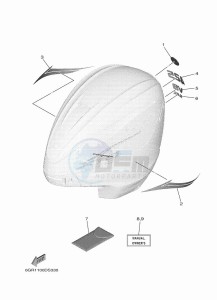 F425AST drawing STICKER--TOOLS