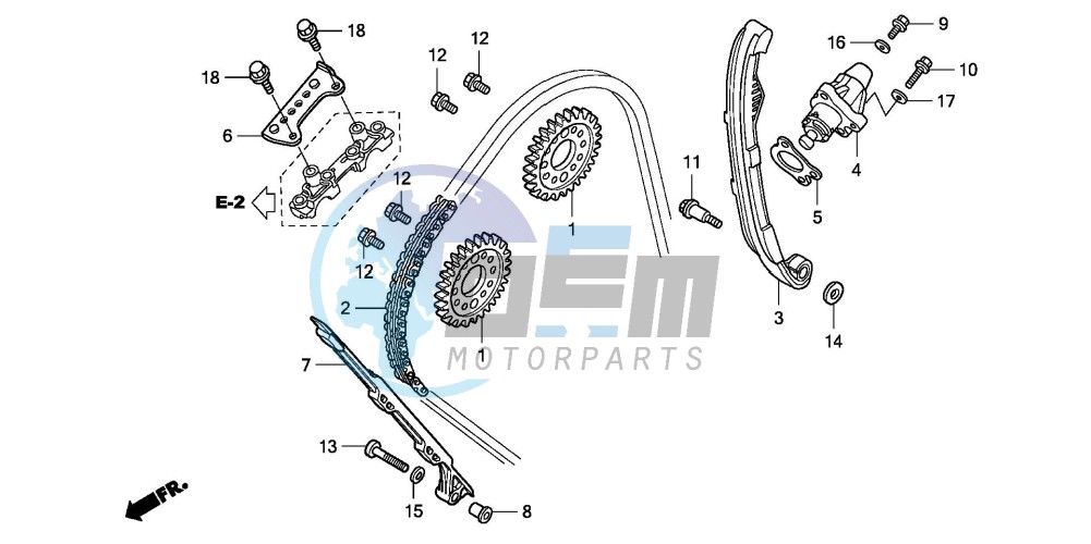 CAM CHAIN/TENSIONER