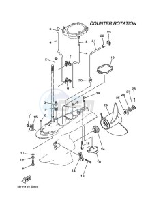 LZ300AETOX drawing LOWER-CASING-x-DRIVE-4