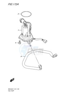 RMX450 drawing FUEL PUMP