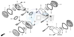 CBR125RWA Europe Direct - (ED / WH) drawing WINKER (CBR125RW7/RW9/RWA)