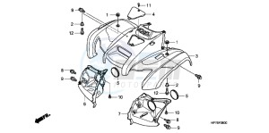 NC750DH NC750D ED drawing FRONT WHEEL