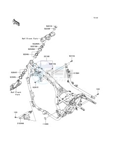 VN 1700 C [VULVAN 1700 NOMAD] (9FA) C9F drawing FRAME