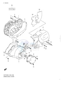 VZR 1800 Z drawing CRANKCASE COVER