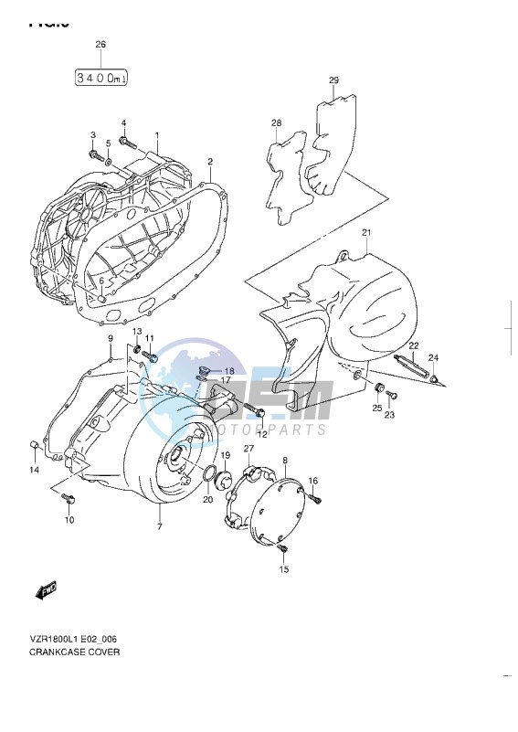 CRANKCASE COVER