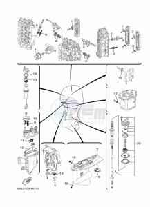 F225XA-2018 drawing MAINTENANCE-PARTS