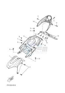 NS50N NITRO NAKED (1PL2) drawing FRONT FENDER