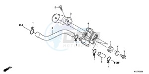 CBR250RAD CBR250R ABS 2E - (2E) drawing AIR INJECTION SOLENOID VALVE