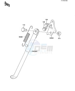 KX 80 G [KX80] (G1-G2) [KX80] drawing STAND