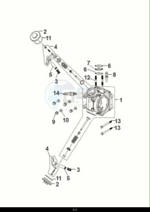 ORBIT III 50 (XE05W2-NL) (E5) (M1) drawing CYLINDER HEAD