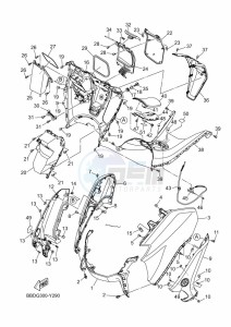 XP560D TMAX TECH MAX (BBWA) drawing SIDE COVER