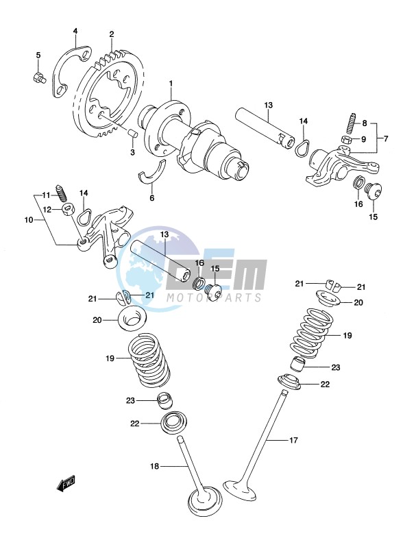 CAM SHAFT/VALVE