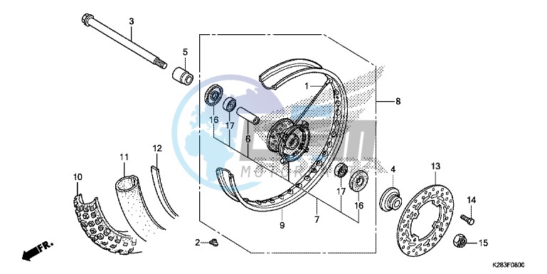 FRONT WHEEL