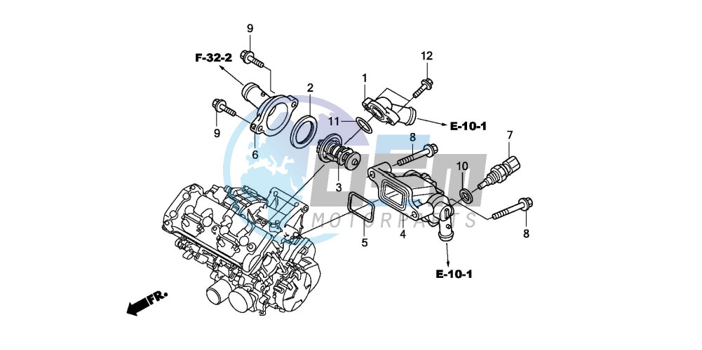 THERMOSTAT (CBF600S8/SA8/N8/NA8)