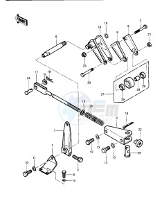 KLT 250 P [POLICE] (P1) [POLICE] drawing CHAIN TENSIONER