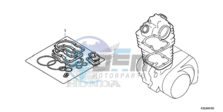 GASKET KIT A