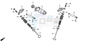 TRX300FW FOURTRAX 300 4X4 drawing CAMSHAFT