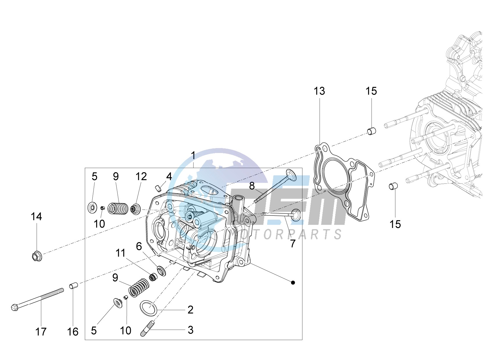 Cylinder head unit - Valve