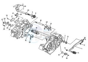 ROADSTER 125 drawing GEAR CHANGE MECHANISM