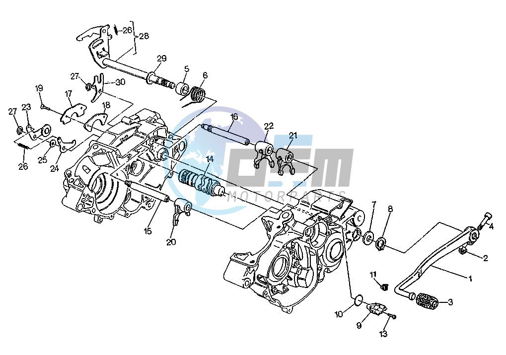 GEAR CHANGE MECHANISM