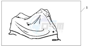 CBR125RW9 Germany - (G) drawing BODY COVER L