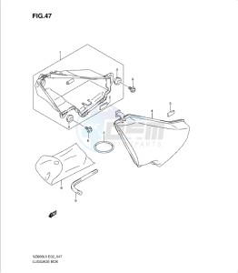 VZ800L0 drawing LUGGAGE BOX