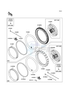 KX450F KX450FCF EU drawing Tires