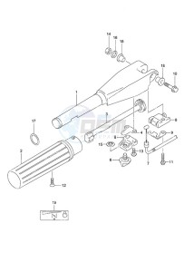 DF 6 drawing Tiller Handle