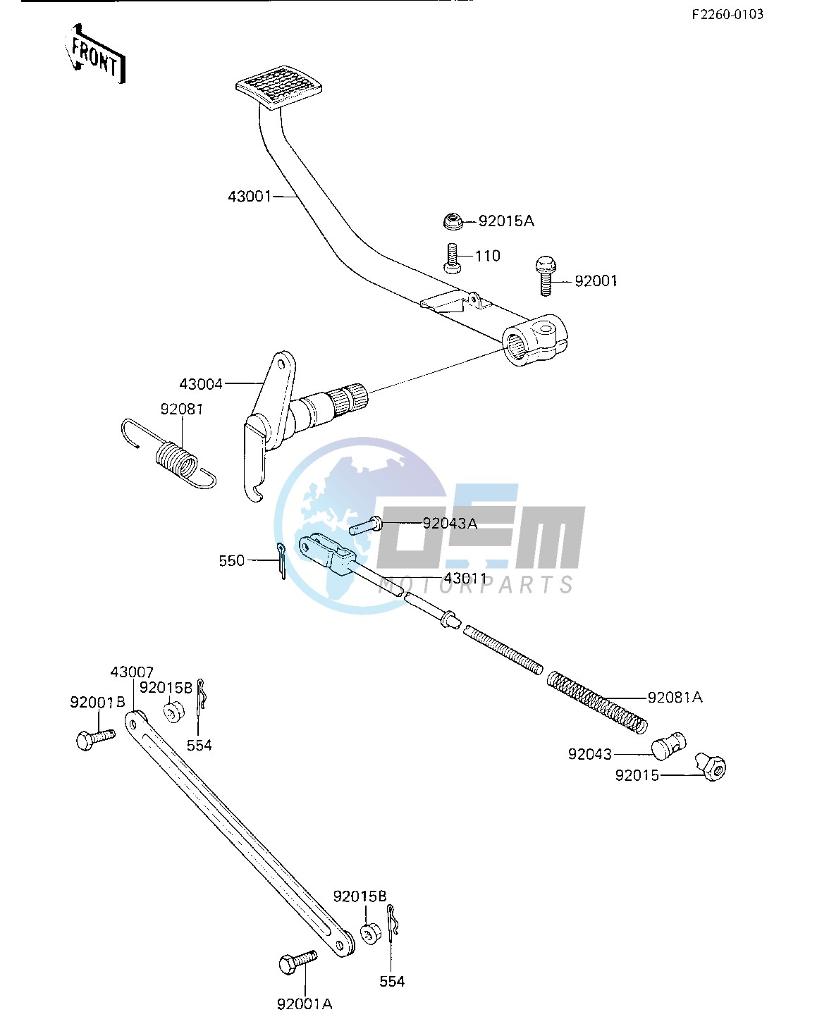 BRAKE PEDAL_TORGQUE LINK