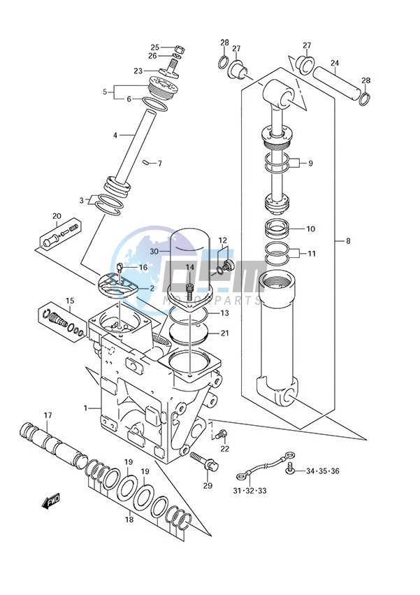 Trim Cylinder (Type: X)