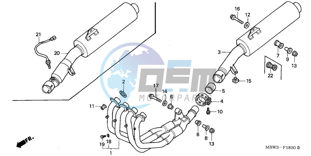 EXHAUST MUFFLER