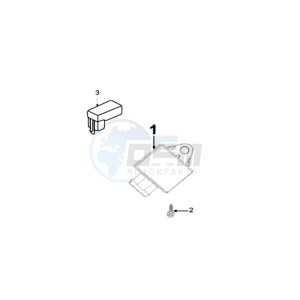 FIGHT RW3 drawing ELECTRONIC PART WITH CDI