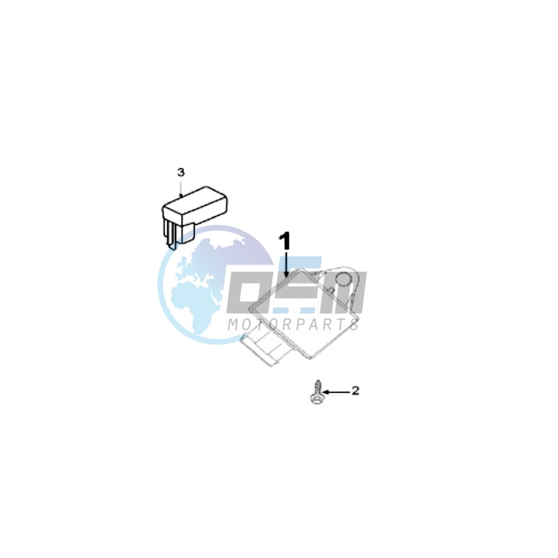 ELECTRONIC PART WITH CDI