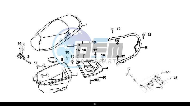 SEAT REAR GRIP