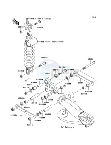 NINJA ZX-10R ZX1000D7F FR GB XX (EU ME A(FRICA) drawing Suspension