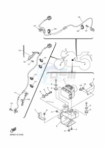 MT-03 MTN320-A (B6W6) drawing ELECTRICAL 3