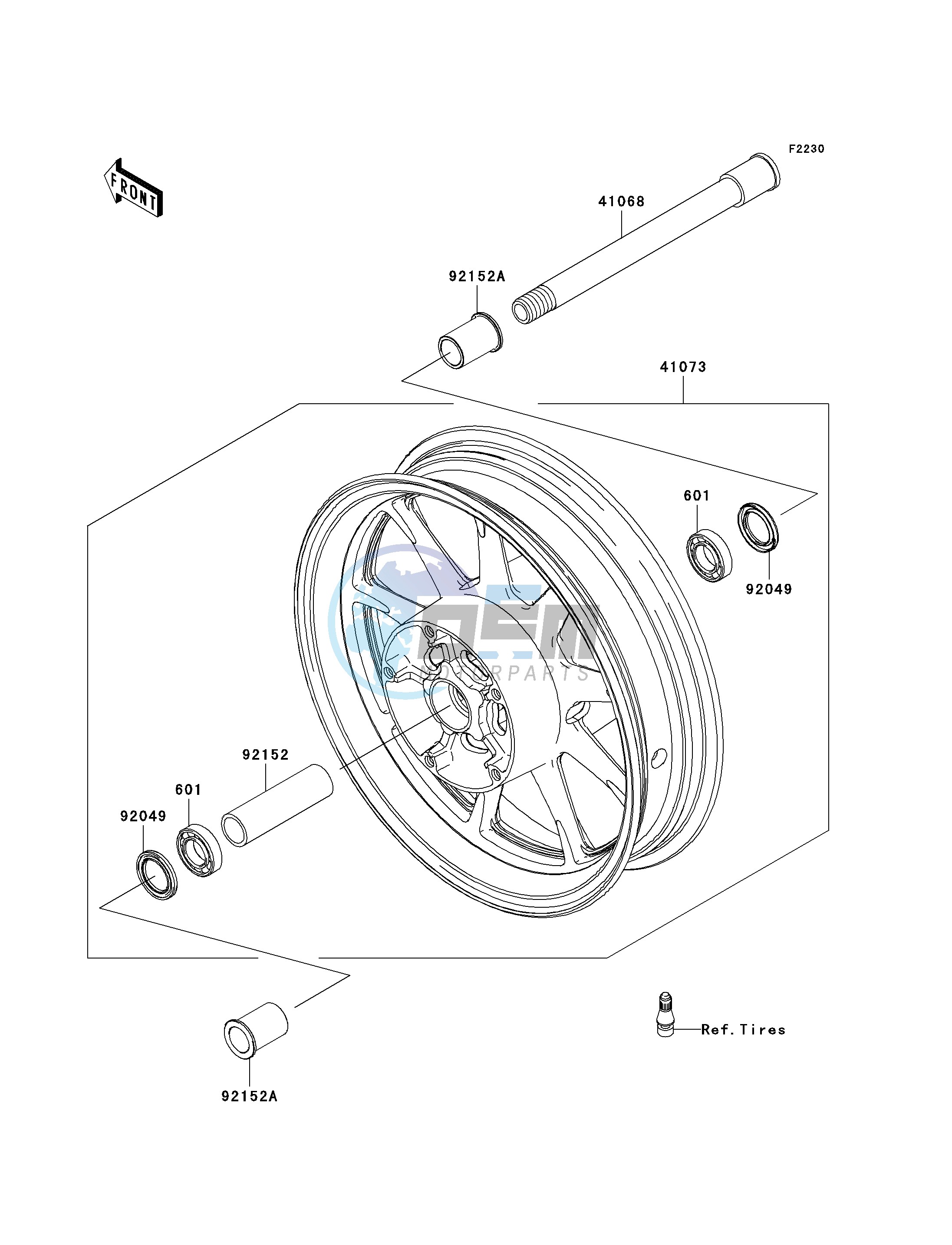 FRONT WHEEL