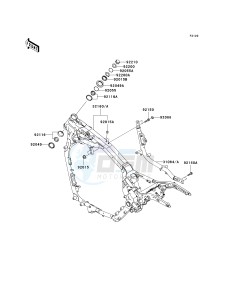 VN 1600 D [VULCAN 1600 NOMAD] (D6F-D8FA) D6F drawing FRAME