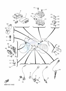 MT-03 MTN320-A (B6W3) drawing ELECTRICAL 2