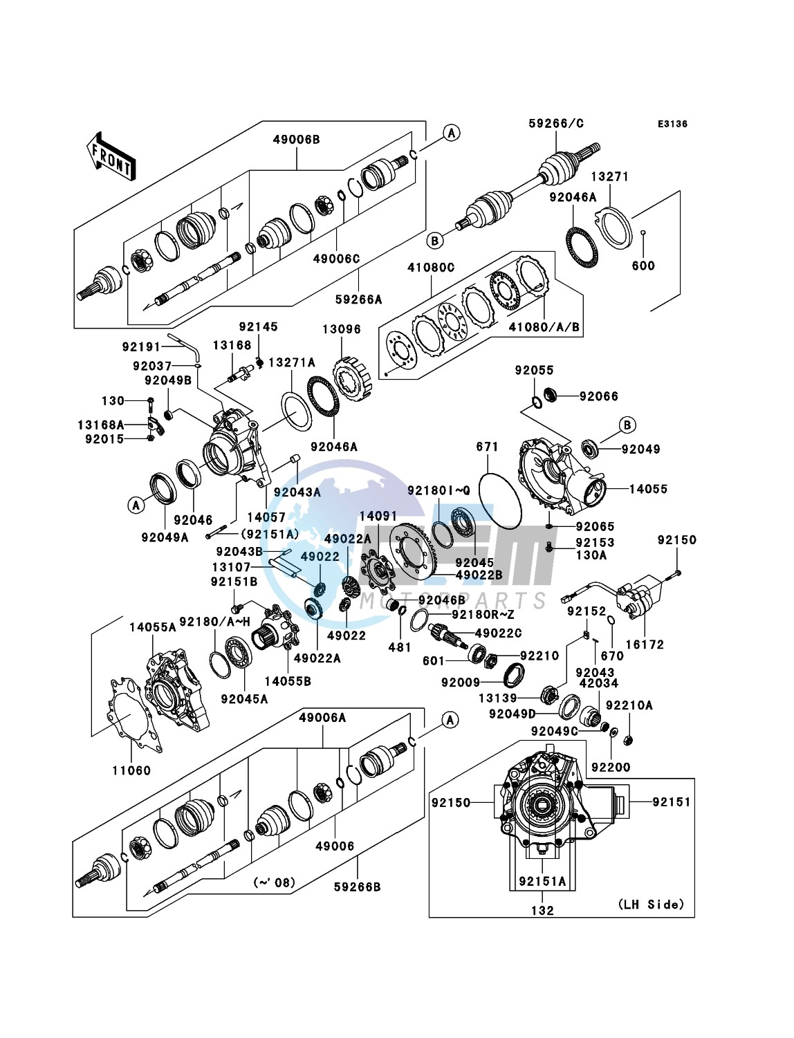 Drive Shaft-Front