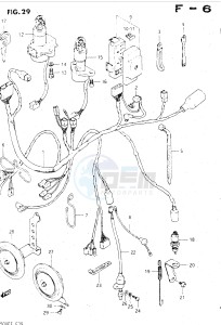 GSX500E (E39) drawing WIRING HARNESS