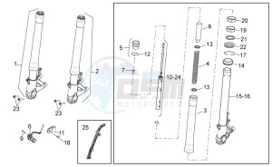 TUONO 1100 V4 RR E4 ABS (NAFTA) drawing Front fork