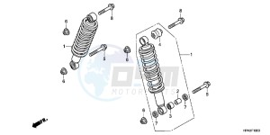 TRX420TEB drawing FRONT CUSHION