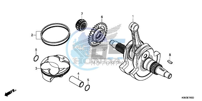 CRANKSHAFT/PISTON